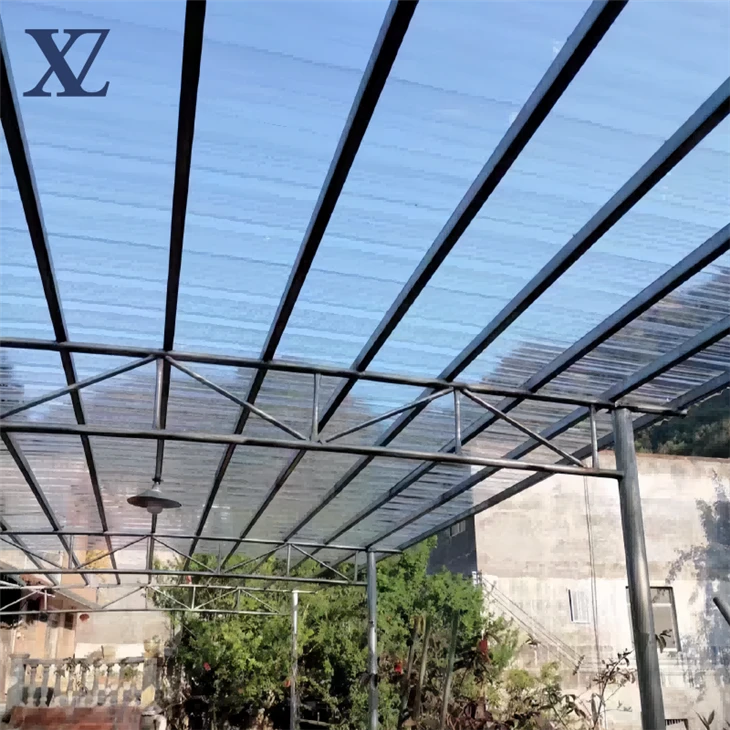 Lake Blue PC Transparent Roof Tile manufacturer